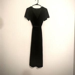 Sanctuary Black Velvet Dress